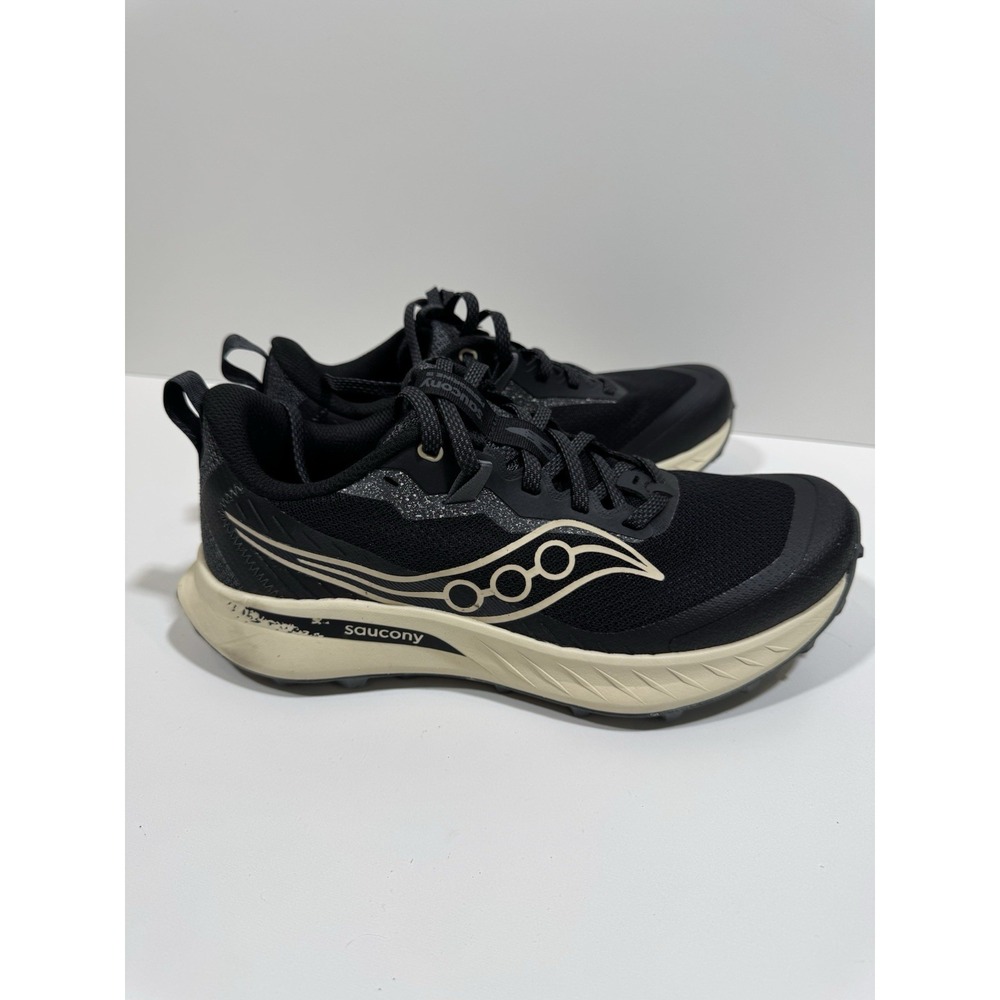 Saucony Peregrine 15 Trail Running Shoes Black Pearl Women's 9.5 41.5 S10990-100